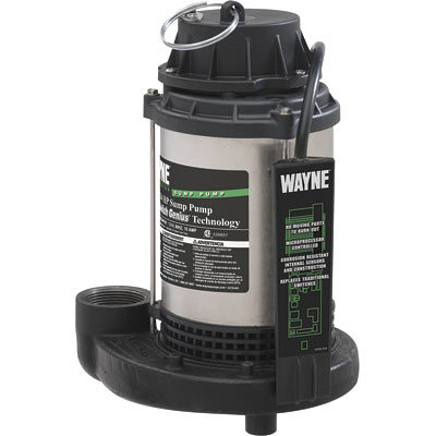 New switch genius submersible sump pump 3/4HP 4300 gph 