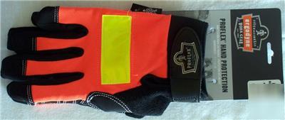 Nwt ergodyne proflex impact reducing gloves small #874