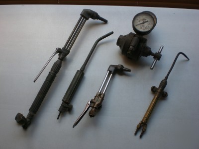 Victor k-g purox weldit airco__huge vintage welding lot