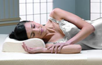 InvacareÂ® memory foam pillow, item # isgmp, ivory