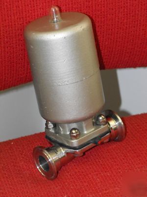 Itt- pneumatic, backpressure regulating diaphragm valve