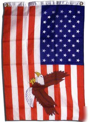 2X4 american eagle freedom flag usa us america flags