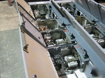 3 section allen bradley 2100 mcc's 