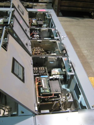 3 section allen bradley 2100 mcc's 