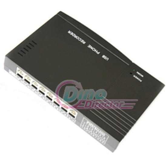 4 ch usb telephone audio voice recorder box jb-USB4