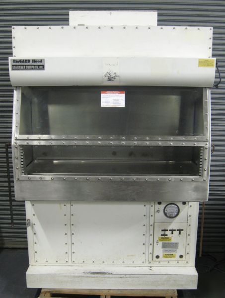 Baker biogard biological safety cabinet fume hood 