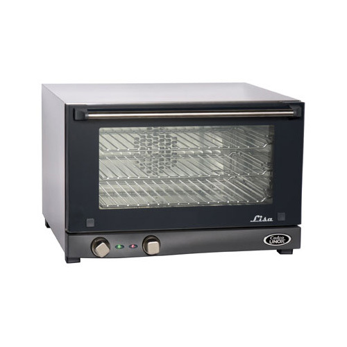 Cadco ov-013 convection oven, countertop, half size, el