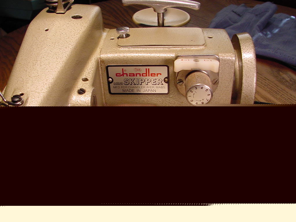 Chandler vintage mini skipper sewing machine