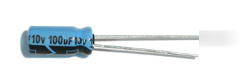 100UF 10V electrolitic capacitor X25