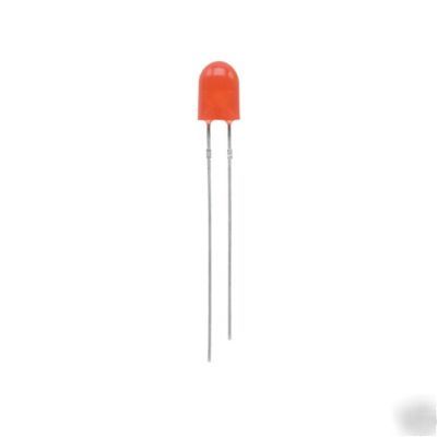 5MM oval high power diffused leds yellow x 2