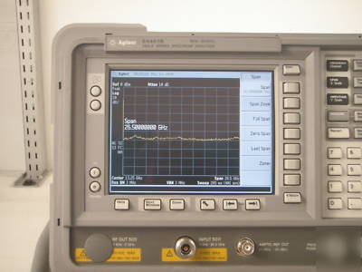 Agilent E4407B esa-e 9KHZ-26.5 ghz spectrum analyzer 