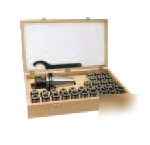 Bison cat-40 tg 100 collet chuck set - 32P ~30% off~