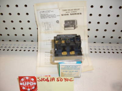 Cam-stat S106-1A-50-40C time delay relay spst