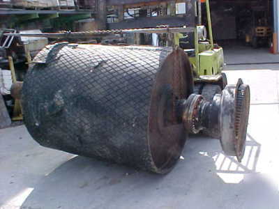 Conveyor drive pulley 56
