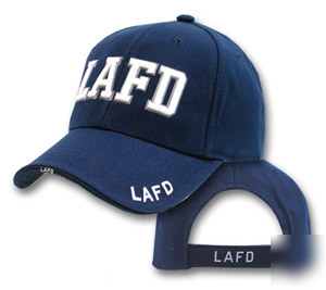 Deluxe lafd white embroidered hat