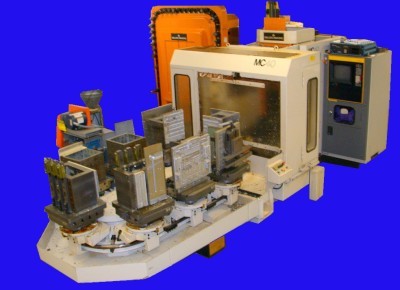 Leblonde makino cnc horizontal machining center # mc 40