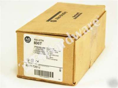 New * * allen bradley 836T-T251J /b 836T pressure switch