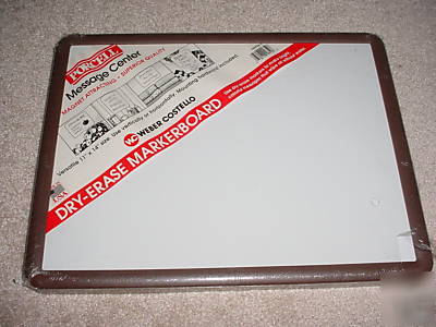 New dry-erase marker board, 11X14, magnetic, nip