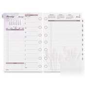 New pro nature daily planner refill - jan-dec - 8
