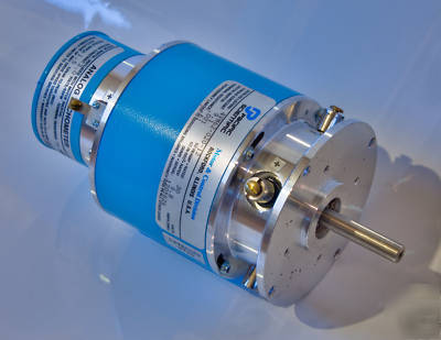 New servo motor w/ tachometer, brand , 30 volt, 8.8 amp
