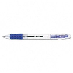 New z-365 retractable ballpoint pen, blue ink, mediu...