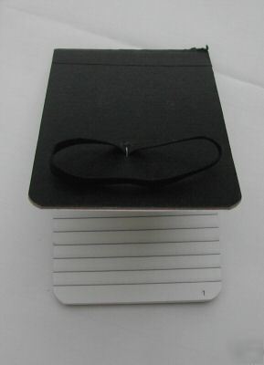Security notebook - hardbacked with numbered pages