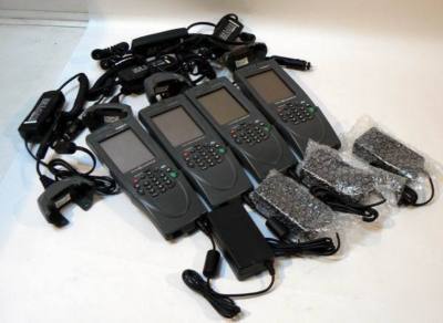 Symbol PDT8046 wireless barcode scanner, lot of 4