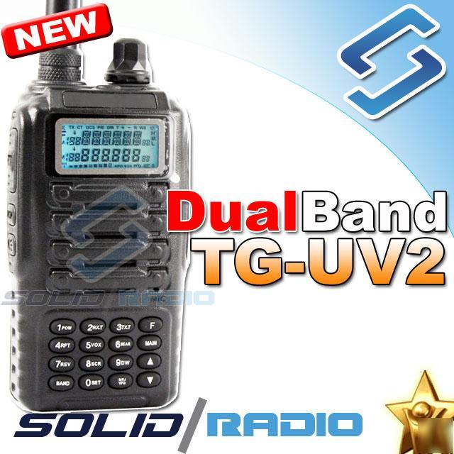 Dual band tg-UV2 136-174, 350-390, 400-470 mhz radio