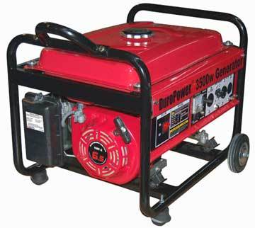 Duropower DP3500C rv grade ac/dc portable generator gas