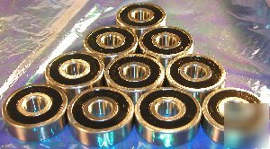 10 sealed quality ball bearing 62042RS 20MM/47MM/14MM
