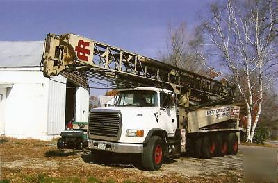 1995 ingersoll rand T3W water/oil drill rig w/ extras