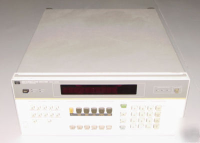 Agilent hp 8901B 1300 mhz signal modulation analyzer