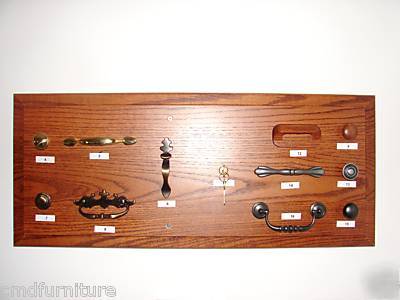 Amish made cherry wood computer executive desk hutch