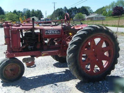 Complete antique collectors 1938 farmall f-14 tractor