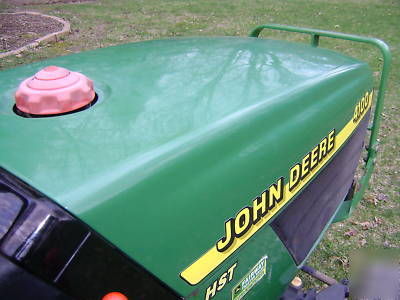 John deere 4100 hst 4X4 low hours belly mower