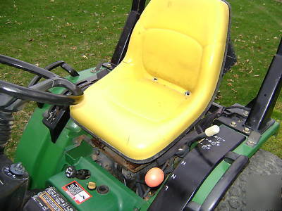 John deere 4100 hst 4X4 low hours belly mower