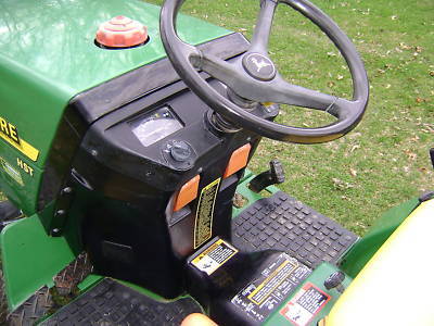 John deere 4100 hst 4X4 low hours belly mower