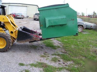 Loader forks bucket forks skid tractor pallet fork