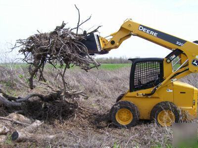 Loader forks bucket forks skid tractor pallet fork