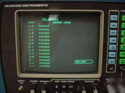 Marconi 2955 communication test set monitor ifr 
