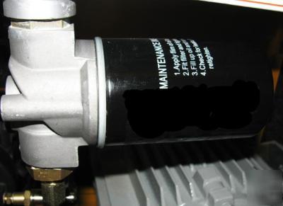 New eaton 10 hp, 1-phase, rotary screw air compressor