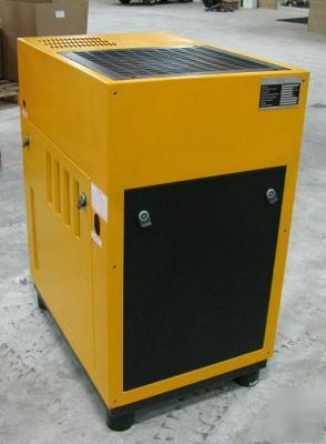New eaton 10 hp, 1-phase, rotary screw air compressor