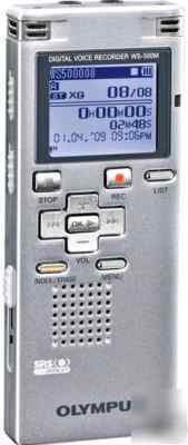 New olympus ws-500M digital voice recorder MP3 silver 