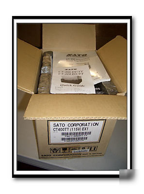 New sato CT400TT 4.1 inch printer 203 dpi $1599
