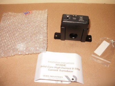 New veris H722HC solid core high current transducer 0-5