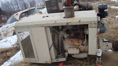 Onan turbo diesel power pack sawmill, harvester,combine