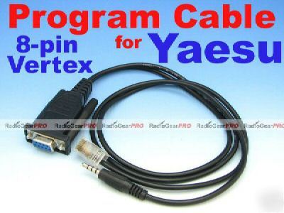 Programming cable for yaesu 8-pin vx-3R ft-60R ft-2500 