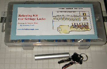 Rekeying kit - schlage locks locksmith