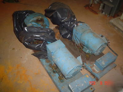 Roth turbine pump boiler condensate tank baldor motors 