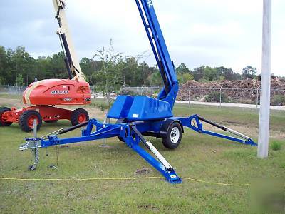 Snorkel TL49 55' boom lift, factory leftover,save $10K